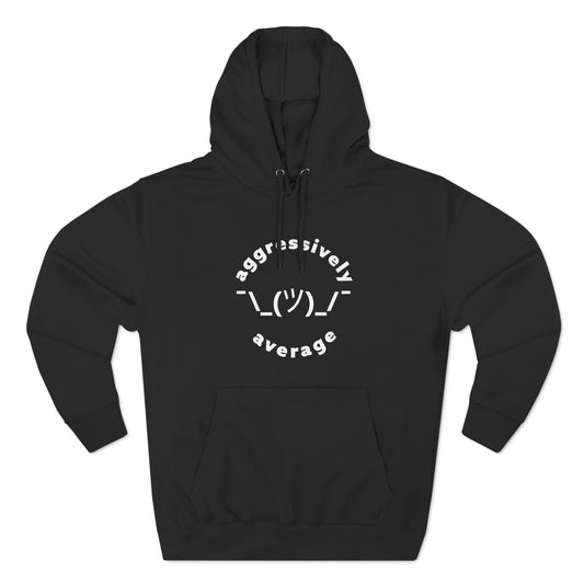 "Shrug It Off Hoodie" Logo Circle Hoodie